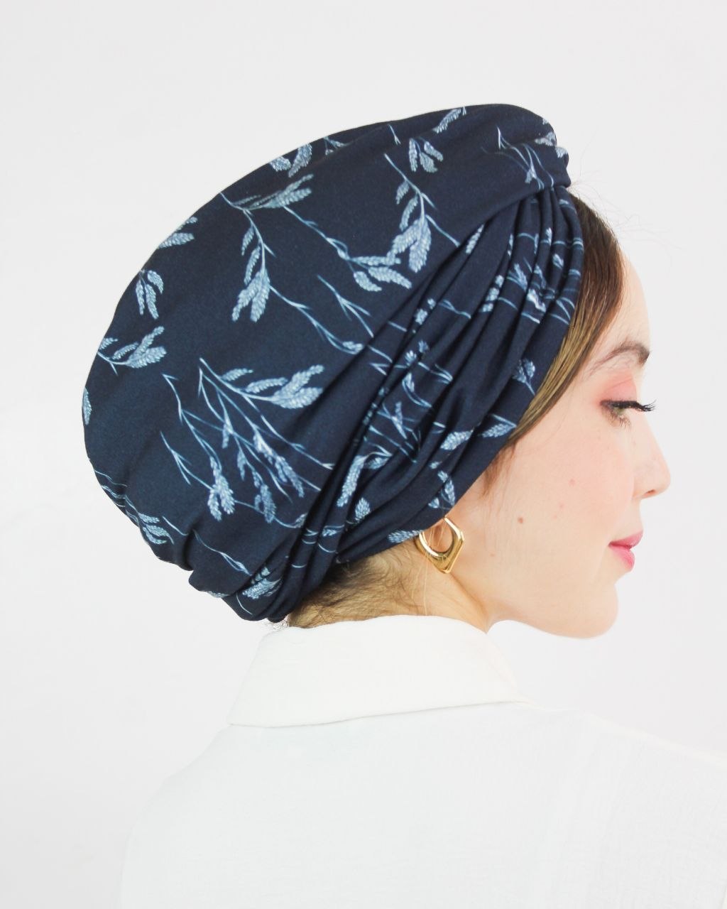 bleu marine floral – Image 3
